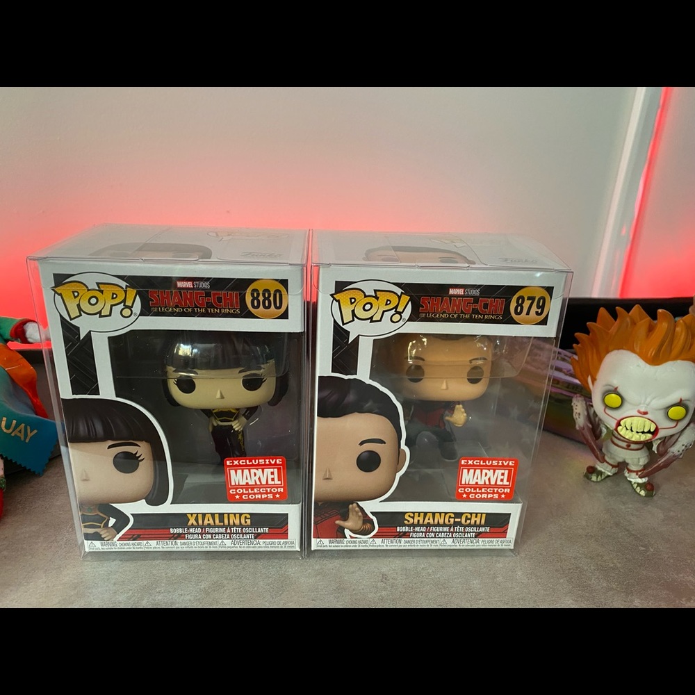 FUNKO SHANG-CHI COLLECTOR CORPS Pop Lot #879 #880